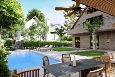 I will design your garden, backyard,terrace,realistic landscape