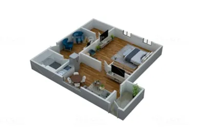 I will create 3d floor plan, 2d floor plan, rendering