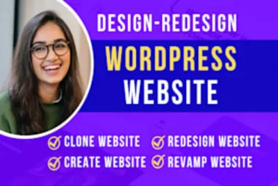 I will design, redesign, revamp or clone wordpress website or blog superfast